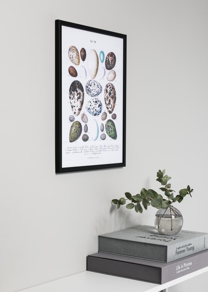 Rám Slim Matný Antireflexné sklo Cierna 10x13 cm