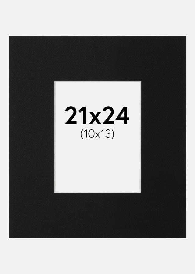 Pasparta Čierny Štandard (Biele Jadro) 21x24 cm (10x13)