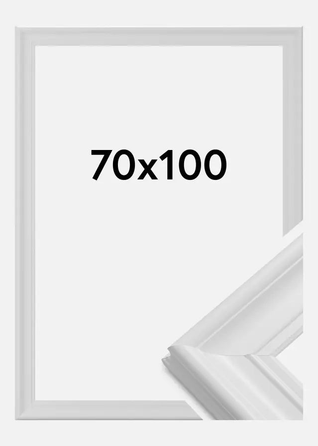 Rám Mora Prémium Akrylové sklo Biela 70x100 cm