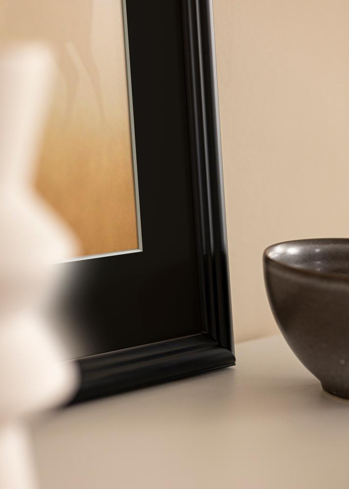 Rám Siljan Cierna 60x60 cm - Pasparta Cierna 50x50 cm