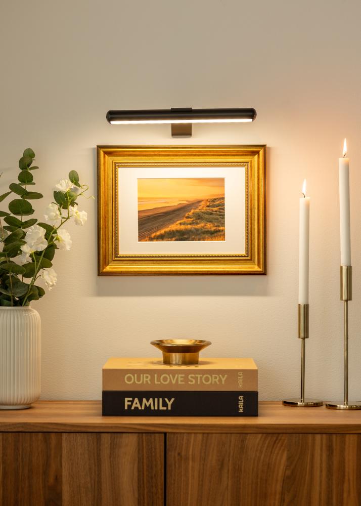 KAILA Lux Batériové Osvetlenie Obrazu 33 cm - Čierna