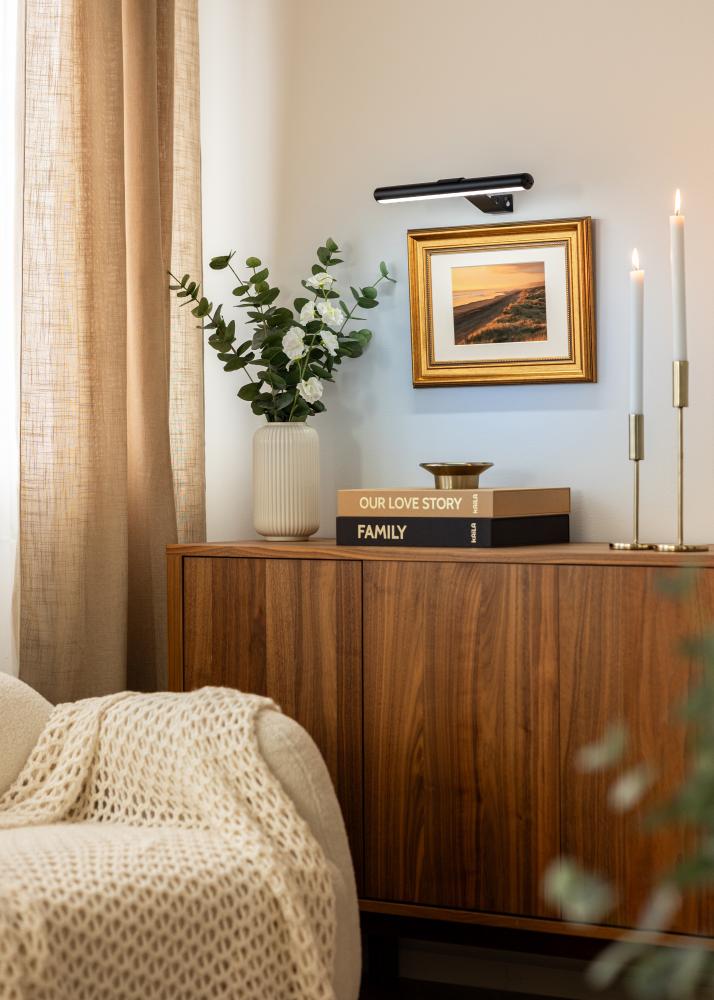 KAILA Lux Batériové Osvetlenie Obrazu 33 cm - Čierna