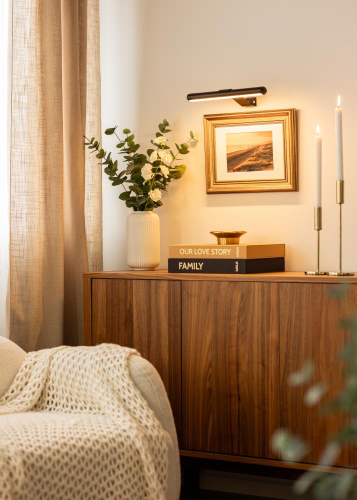 KAILA Lux Batériové Osvetlenie Obrazu 33 cm - Čierna