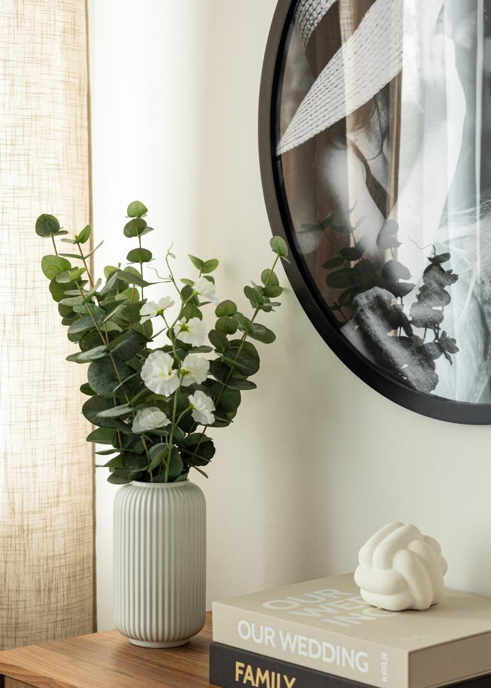 Okrúhly Rám Akrylové sklo Cierna 70 cm Ø