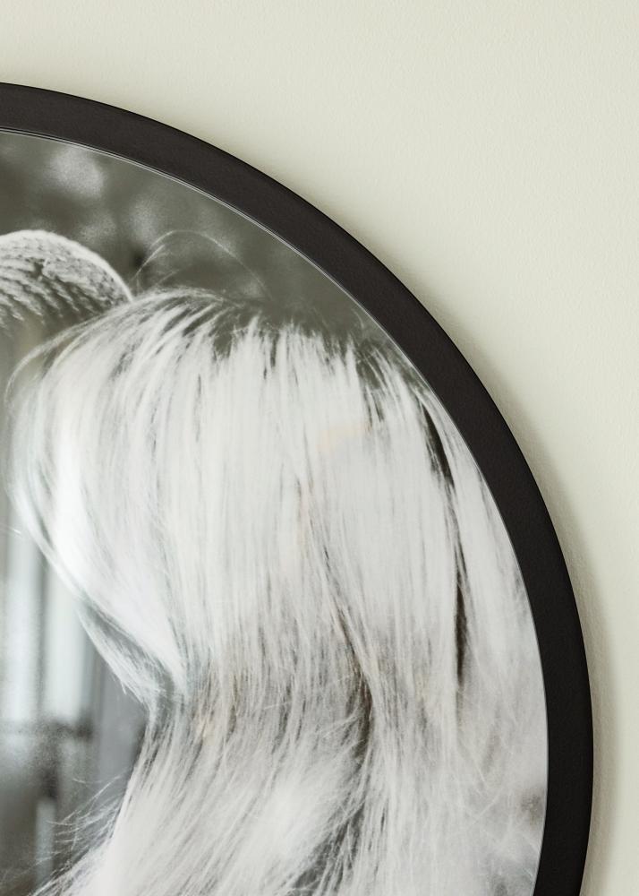 Okrúhly Rám Akrylové sklo Cierna 70 cm Ø