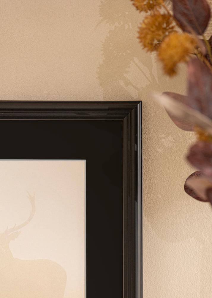 Rám Siljan Cierna 60x60 cm - Pasparta Cierna 50x50 cm