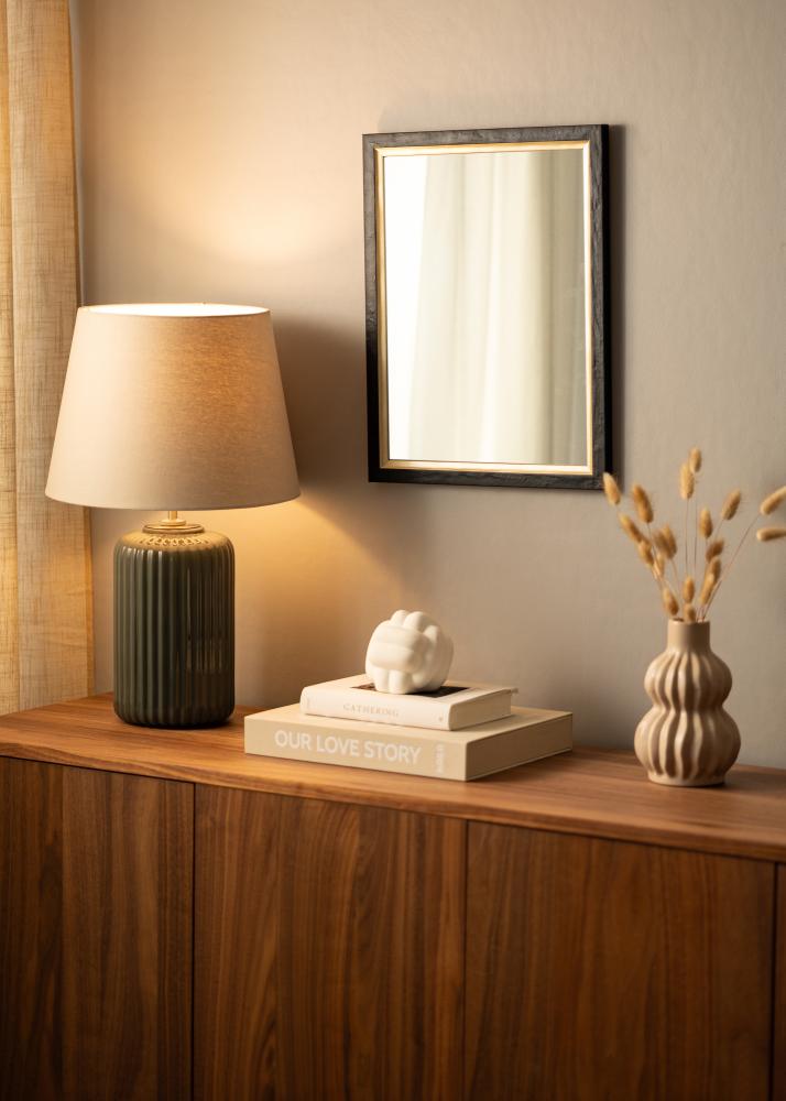 Zrkadlo Leonie Cierna - Vlastný rozmer