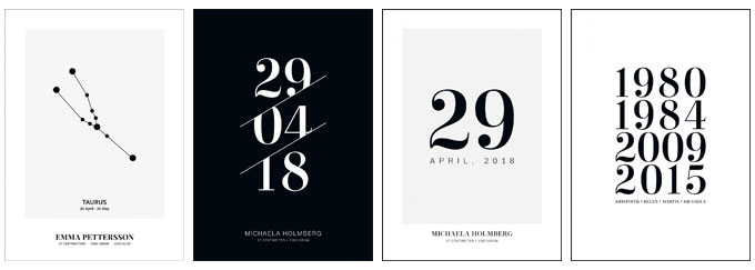 Nájdi svoj obľúbený medzi našimi osobnými plagátmi