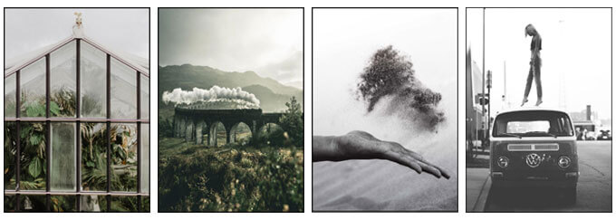 4 elegantné výtlačky